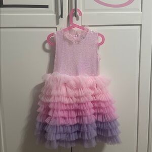 Lola + The Boys Light Pink Tulle Dress